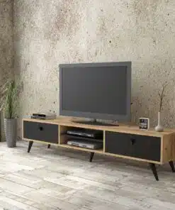 מזנון לסלון רוחב 175 סמ עם מגירות אחסון