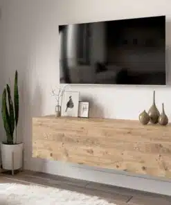 מזנון צף מעץ רוחב 100