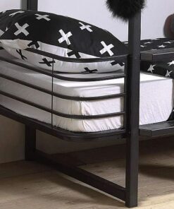 מיטת קומתיים בצבע שחור במבצע