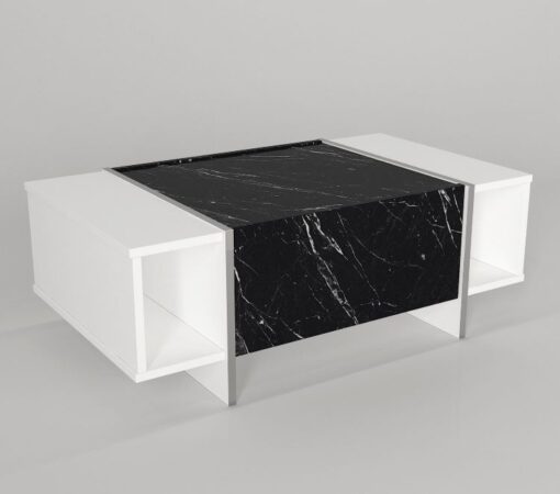 שולחן לסלון במבצע - שחור לבן