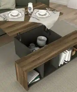 שולחן סלון נפתח לפינת אוכל