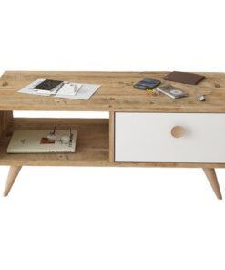 שולחן עם מגירה לסלון בזול עיצוב קלאסי
