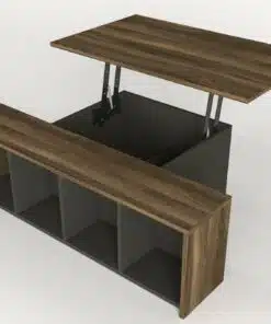 שולחן קפה נפתח לשולחן כתיבה