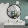 מראה קוטר 60 אפור
