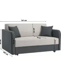 ספה דו מושבית נפתחת