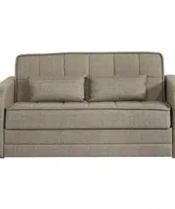 ספה נפתחת למיטה זוגית בבז בז חום בהיר