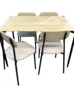 פינת אוכל במבצע עם 4 כסאות