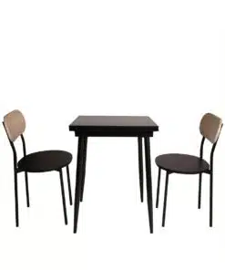 פינת אוכל זוגית מעץ