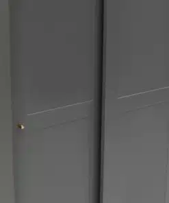 ארון 2 דלתות בצבע אפור