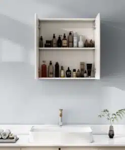 ארון אמבטיה עליון עם מראה