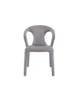 כיסא אוכל מודרני אפור