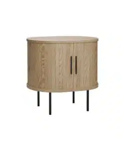 שידת לילה מעץ בעיצוב קלאסי