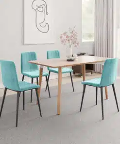 כסאות אוכל מעוצבים טורקיז