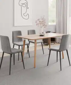 כסאות אפורים לפינת אוכל חיסול סטייל מאסטר