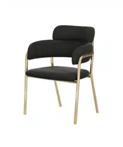 כסאות מוזהבים לפינת אוכל