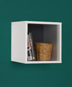 מדפים לבנים לתלייה