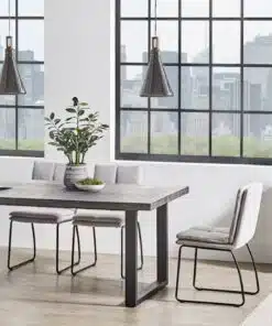 סט שולחן ו- 6 כסאות לפינת אוכל במבצע