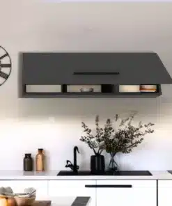 ארון תלוי לאמבטיה אפור