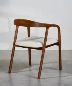 כסא יוקרתי לפינת אוכל מעץ מלא