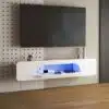 מזנון צף מעוצב עם תאורה סטייל מאסטר רהיטים