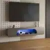 מזנון תלוי עם תאורה