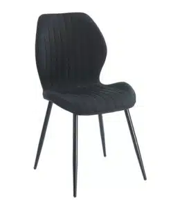 כסאות שחורים לפינת אוכל דגם ברוקלין