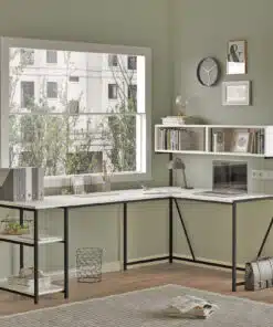 שולחן מחשב פינתי גדול סטייל מאסטר רהיטים