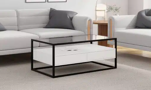 שולחן-סלון-מודרני-עם-מגירות-שחור-רקע-נקי