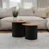 שולחנות סלון עגולים מודרניים