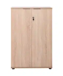ארון משרדי בגוון עץ טבעי