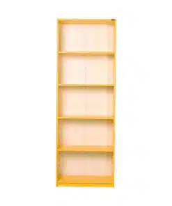 ארון ספרים פתוח בצבעים