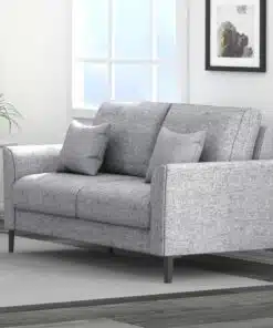 ספה דו מושבית אפורה