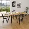 שולחן אוכל נפתח פטנט