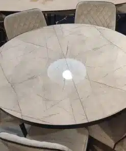 פינת אוכל עגולה נפתחת במבצע סטייל מאסטר