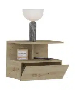 שידת לילה צפה עם קלאפה