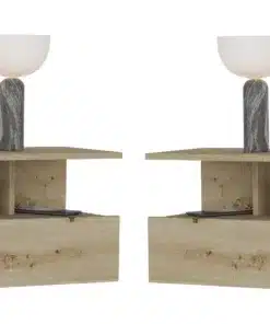 שידת צד תלויה לחדר שינה