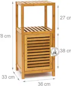 ארון אמבטיה מידות עץ מלא