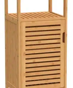 ארון לאחסון מגבות לאמבטיה