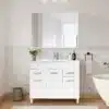ארון עם כיור לאמבטיה 100 סמ