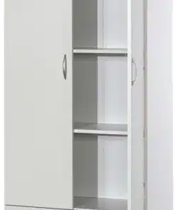 ארון עם מדפים ומגירות רוחב 80