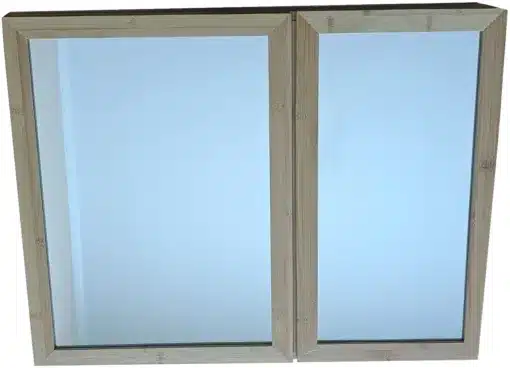 ארון תלוי עם מראה לאמבטיה