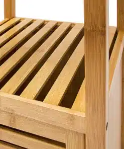 ארונית לאמבטיה מעץ