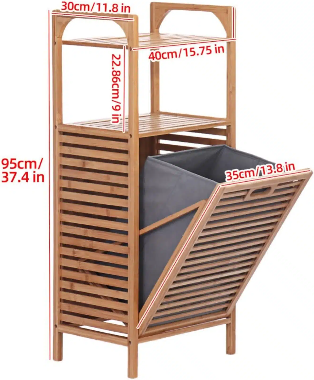 ארונית כביסה במבוק - ארון כביסה מבמבוק עם סל נשלף – פתרון אחסון רב-תכליתי לאמבטיה - כל הרהיטים סטייל מאסטר רהיטים - רהיטים איכותיים לבית ולמשרד ארונית כביסה במבוק