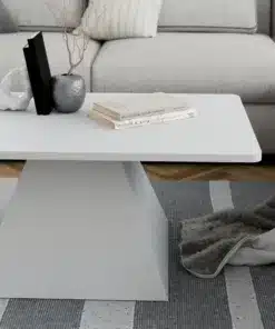 שולחן סלון מודרני לבן