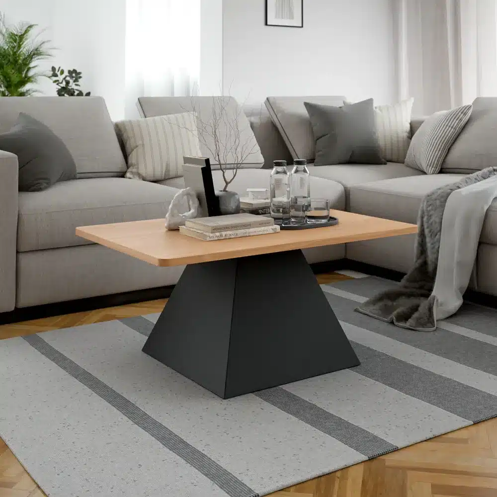 שולחן סלון מלבני מעוצב - שולחן סלון מעוצב יוקרתי – השולחן המושלם לסלון המודרני - שולחנות לסלון סטייל מאסטר רהיטים - רהיטים איכותיים לבית ולמשרד שולחן סלון מלבני מעוצב