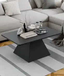 שולחן סלון שחור מלבני חיסול