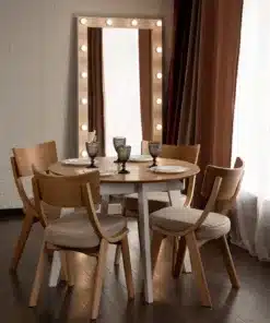 שולחן פינת אוכל עגול במבצע