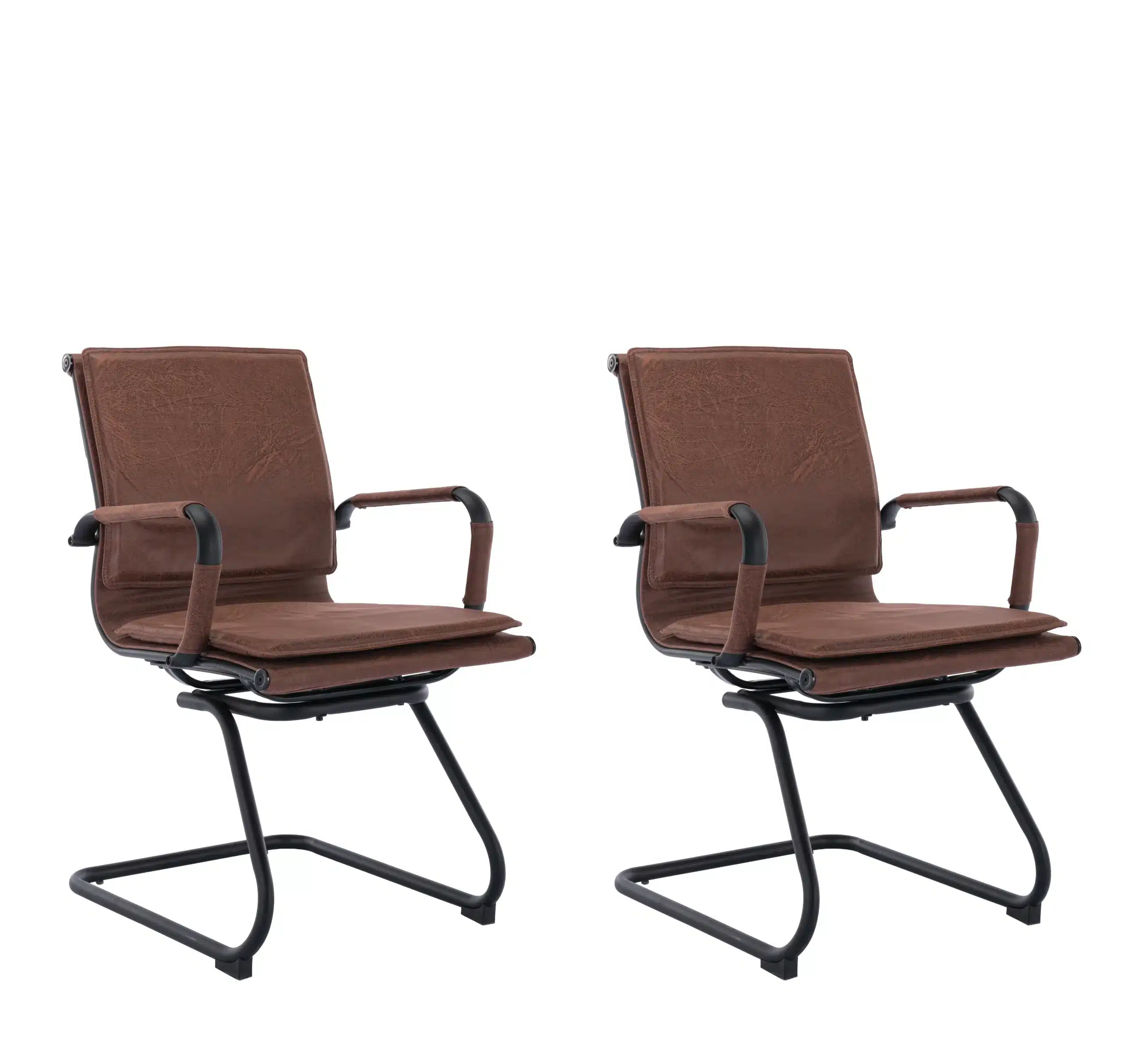 כיסא אירוח למשרד במבצע - כיסא אירוח למשרד בעיצוב יוקרתי דמוי עור חום - כסאות אורח למשרד סטייל מאסטר רהיטים - רהיטים איכותיים לבית ולמשרד כיסא אירוח למשרד במבצע