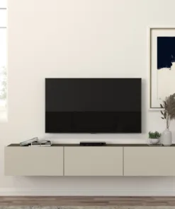 מזנון צף בצבע לאטה