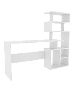 שולחן כתיבה עם ספריה